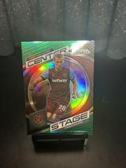 Tomas Soucek [Green] Soccer Cards 2023 Panini Prizm Premier League Center Stage Prices