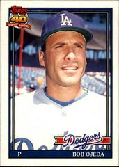 Bob Ojeda #86T Baseball Cards 1991 Topps Traded Prices