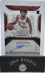 Shaedon Sharpe [Ruby] #12 Basketball Cards 2022 Panini Flawless Rookie Autograph Prices