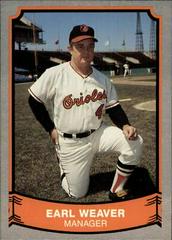 Earl Weaver Baseball Cards 1989 Pacific Legends Prices
