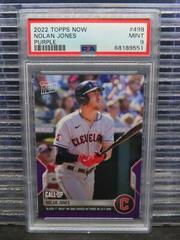 Nolan Jones [Purple] #511 Baseball Cards 2022 Topps Now Prices