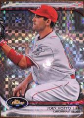 Joey Votto [Xfractor] #80 Baseball Cards 2012 Finest Prices