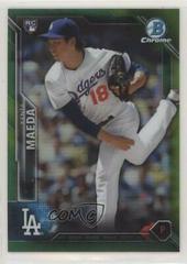Kenta Maeda [Green Refractor] #25 Baseball Cards 2016 Bowman Chrome Prices