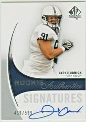 Jared Odrick [Autograph] Football Cards 2010 SP Authentic Prices