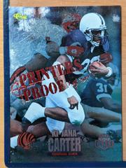 Ki Jana Carter [Printer's Proof] Football Cards 1995 Classic NFL Rookies Prices