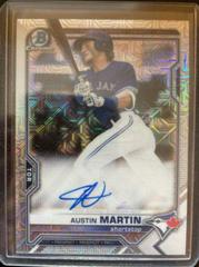 Austin Martin #BMA-AM Baseball Cards 2021 Bowman Chrome Mega Box Mojo Autographs Prices