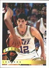 John Stockton #24 Basketball Cards 1995 Topps Prices