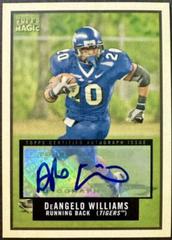 DeAngelo Williams [Autograph] #131 Football Cards 2009 Topps Magic Prices