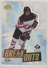 Sarah Fillier Hockey Cards 2022 Upper Deck Team Canada Juniors Breakouts Prices