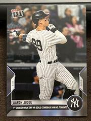 Aaron Judge #163 Baseball Cards 2022 Topps Now Prices