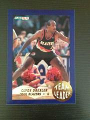 Clyde Drexler #22 Basketball Cards 1992 Fleer Team Leaders Prices