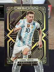 Lionel Messi Soccer Cards 2021 Panini Obsidian Prices