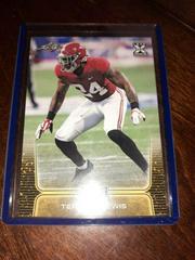 Terrell Lewis [Gold] #56 Football Cards 2020 Leaf Draft Prices