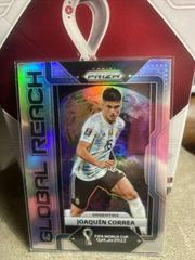 Joaquin Correa [Silver] #22 Soccer Cards 2022 Panini Prizm World Cup Global Reach Prices