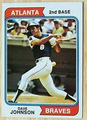 Dave Johnson Baseball Cards 1974 Topps Prices