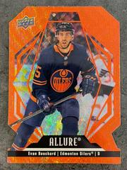 Evan Bouchard [Orange Slice Die Cut] Hockey Cards 2022 Upper Deck Allure Prices