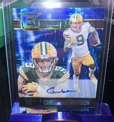 Christian Watson [Signature Gold] #137 Football Cards 2022 Panini Elements Prices