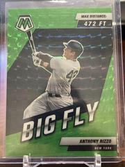 Anthony Rizzo [Green Fluorescent] Baseball Cards 2022 Panini Mosaic Big Fly Prices