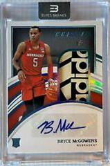 Bryce McGowens [Patch Autograph Conference Logo] #45 Basketball Cards 2022 Panini Immaculate Collection Collegiate Prices
