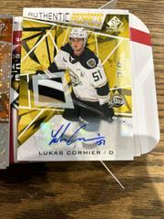 Lukas Cormier [Gold Autograph Patch] #59 Hockey Cards 2021 SP Game Used CHL Prices