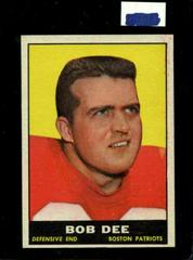 Bob Dee #181 Football Cards 1961 Topps Prices