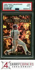 Derek Jeter [w/ Coating] #M9 Baseball Cards 1999 Finest Milestones Prices