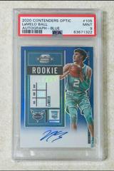 LaMelo Ball [Autograph Blue] #105 Basketball Cards 2020 Panini Contenders Optic Prices