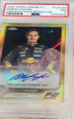 Dennis Hauger [Gold] #CAC-DH Racing Cards 2022 Topps Chrome Formula 1 Autographs Prices