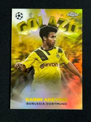 Karim Adeyemi [Yellow] #G-4 Soccer Cards 2022 Topps Chrome UEFA Club Competitions Golazo Prices