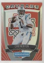 Cam Newton [Red] #5 Football Cards 2017 Panini Rookies & Stars Crusade Prices