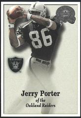 Jerry Porter Football Cards 2000 Fleer Greats of the Game Prices