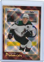 Clayton Keller [Diamond Rainbow] #P-19 Hockey Cards 2023 O-Pee-Chee Premier Prices
