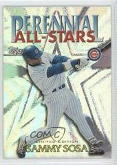 Sammy Sosa [Limited Edition] #PA3 Baseball Cards 2000 Topps PerenniAL All Stars Prices