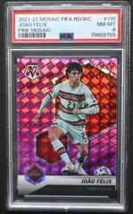 Joao Felix [Pink Mosaic] Soccer Cards 2021 Panini Mosaic Road to FIFA World Cup Prices