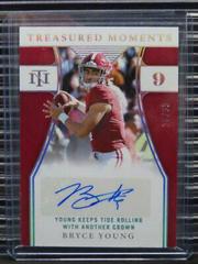 Bryce Young [Silver] Football Cards 2022 Panini National Treasures Collegiate Moments Signatures Prices