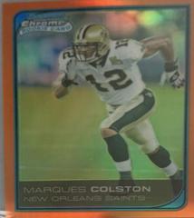 Marques Colston [Orange Refractor] #29 Football Cards 2006 Bowman Chrome Prices