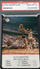 Alvin Robertson #27 Basketball Cards 1988 Fournier Estrellas Prices