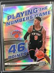RJ Barrett Basketball Cards 2021 Panini Contenders Optic Playing the Numbers Game Prices