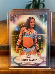 Sasha Banks [Citrine] Wrestling Cards 2021 Topps WWE Prices