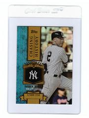 Derek Jeter [Holofoil Gold] #CH-60 Baseball Cards 2013 Topps Chasing History Prices