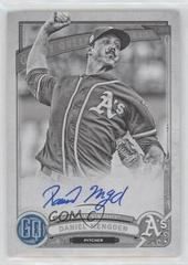 Daniel Mengden [Black & White] #GQA-DM Baseball Cards 2019 Topps Gypsy Queen Autographs Prices