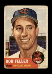 Bob Feller Baseball Cards 1953 Topps Prices