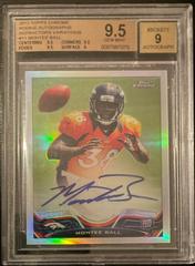 Montee Ball [Catching Autograph Refractor] #11 Football Cards 2013 Topps Chrome Prices