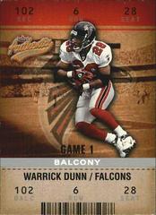 Warrick Dunn #69 Football Cards 2003 Fleer Authentix Prices
