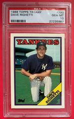 Dave Righetti #790 Baseball Cards 1988 Topps Tiffany Prices