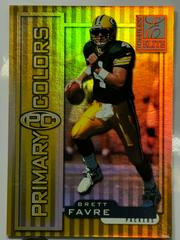 Brett Favre [Yellow] #33 Football Cards 1999 Panini Donruss Elite Primary Colors Prices