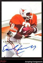 Earl Campbell [Autograph] Football Cards 2014 SP Authentic Prices