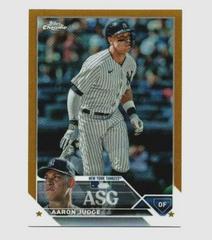Aaron Judge [Gold] #ASGC-2 Baseball Cards 2023 Topps Chrome Update All Star Game Prices