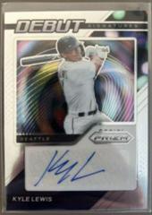 Kyle Lewis Baseball Cards 2021 Panini Prizm Debut Signatures Prices