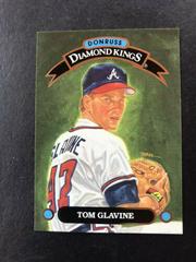 Tom Glavine #DK-19 Baseball Cards 1993 Panini Donruss Diamond Kings Prices